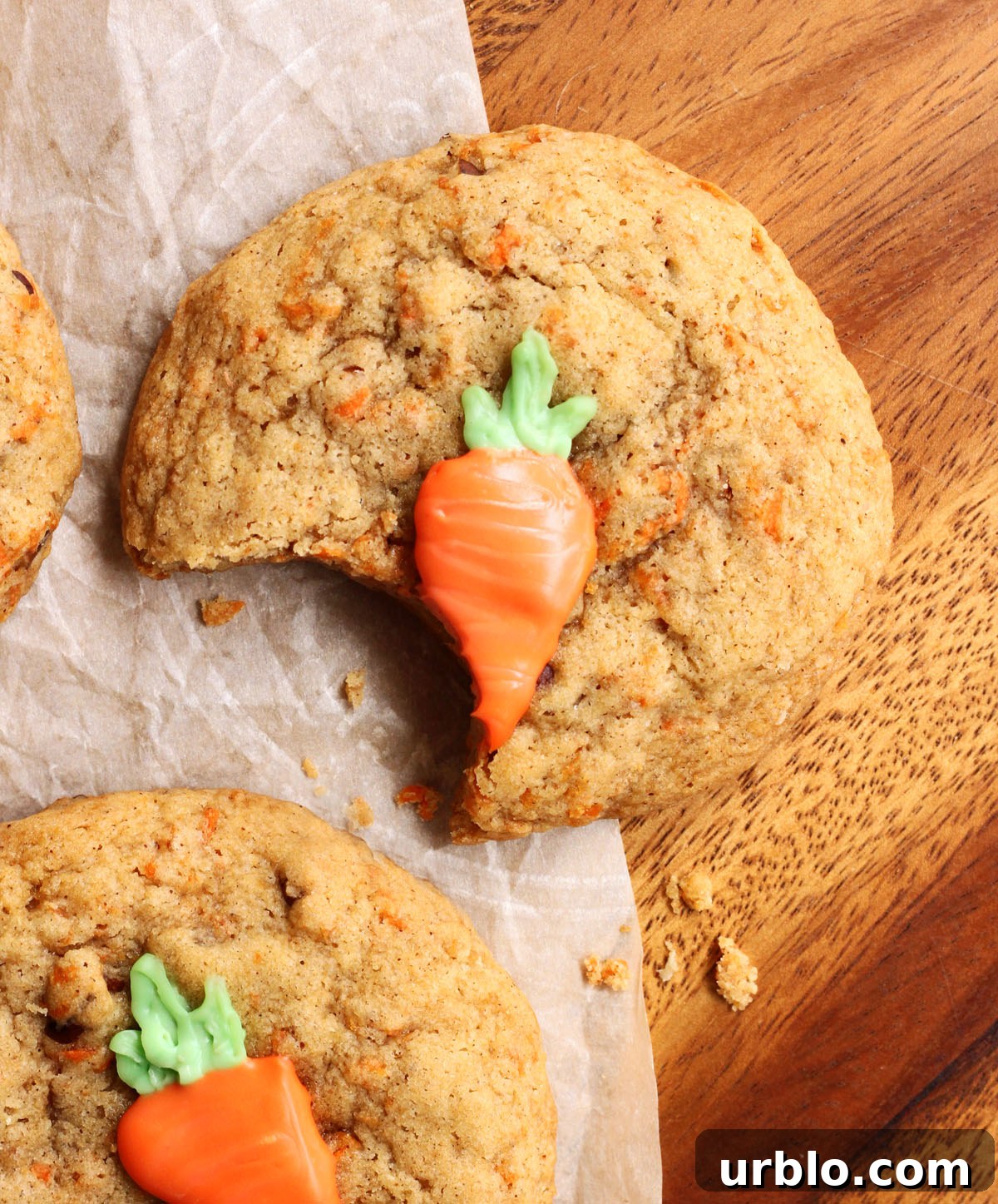 Chewy Brown-Butter Carrot Cake Cookies with Cream Cheese Frosting 5 brown butter carrot cake cookies