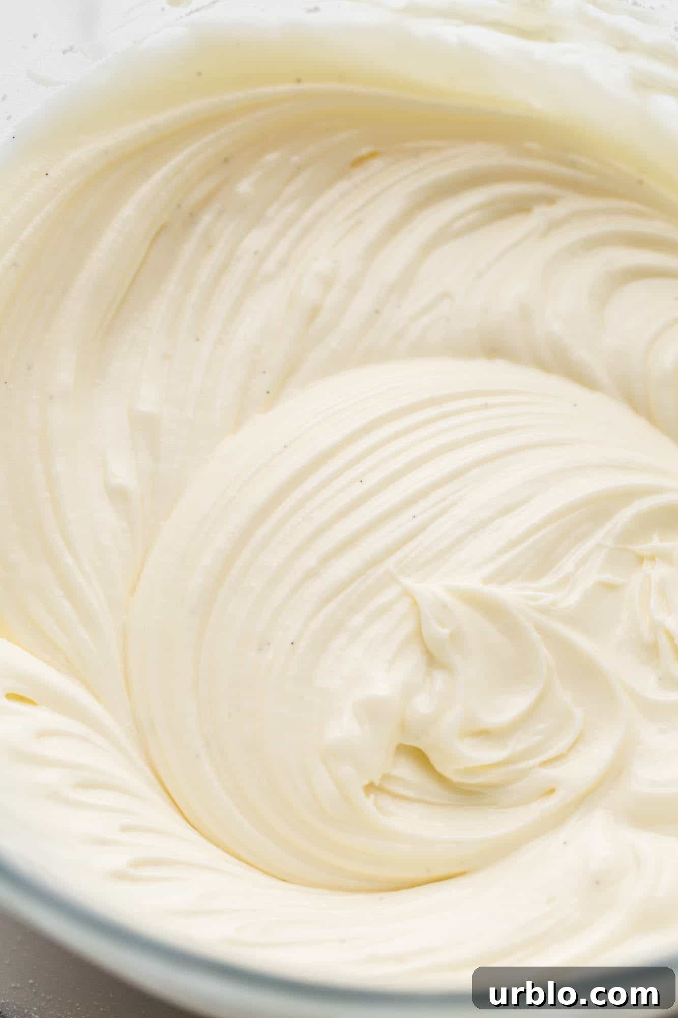 Cream cheese frosting with vanilla bean