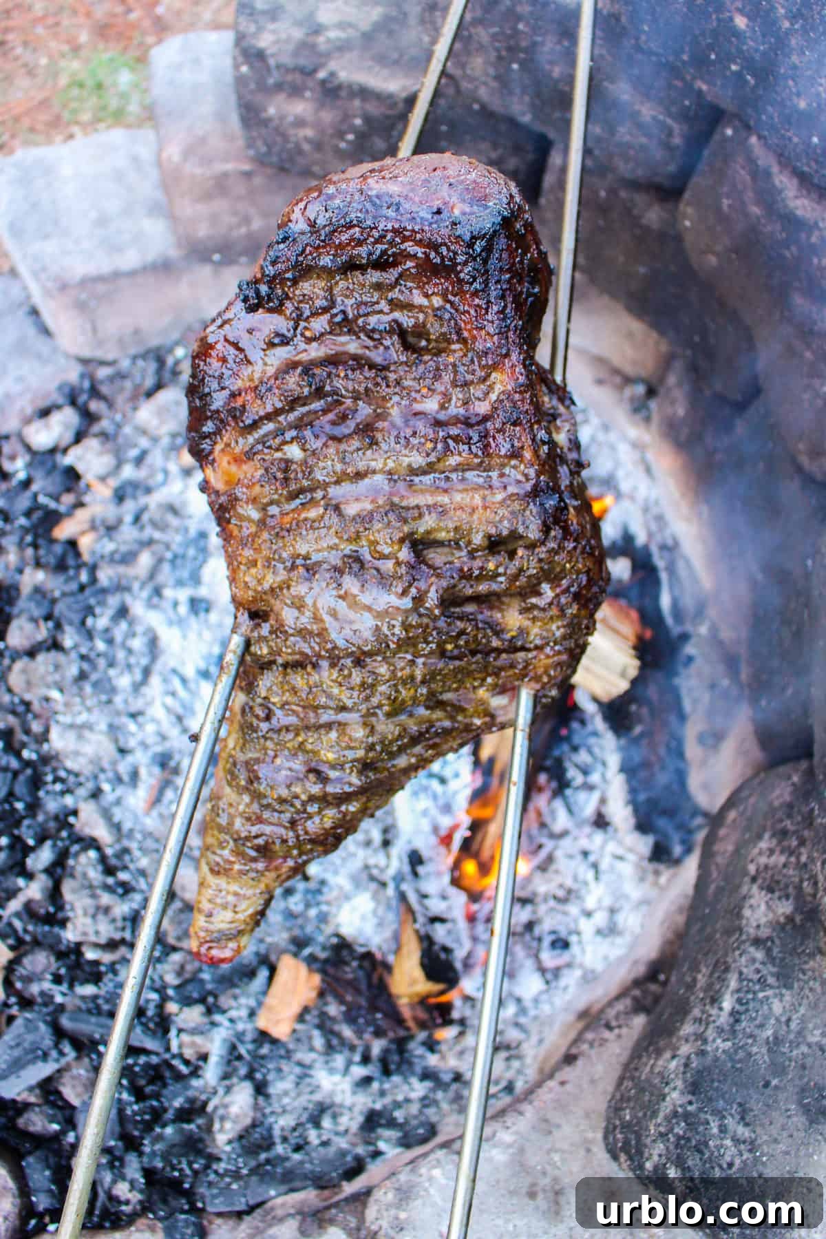 The meat is ready to serve. 