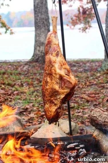 hanging lamb leg recipe