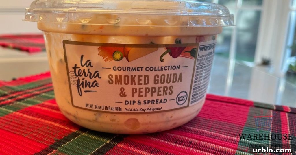 Terra Fina Smoked Gouda and Peppers Dip and Spread