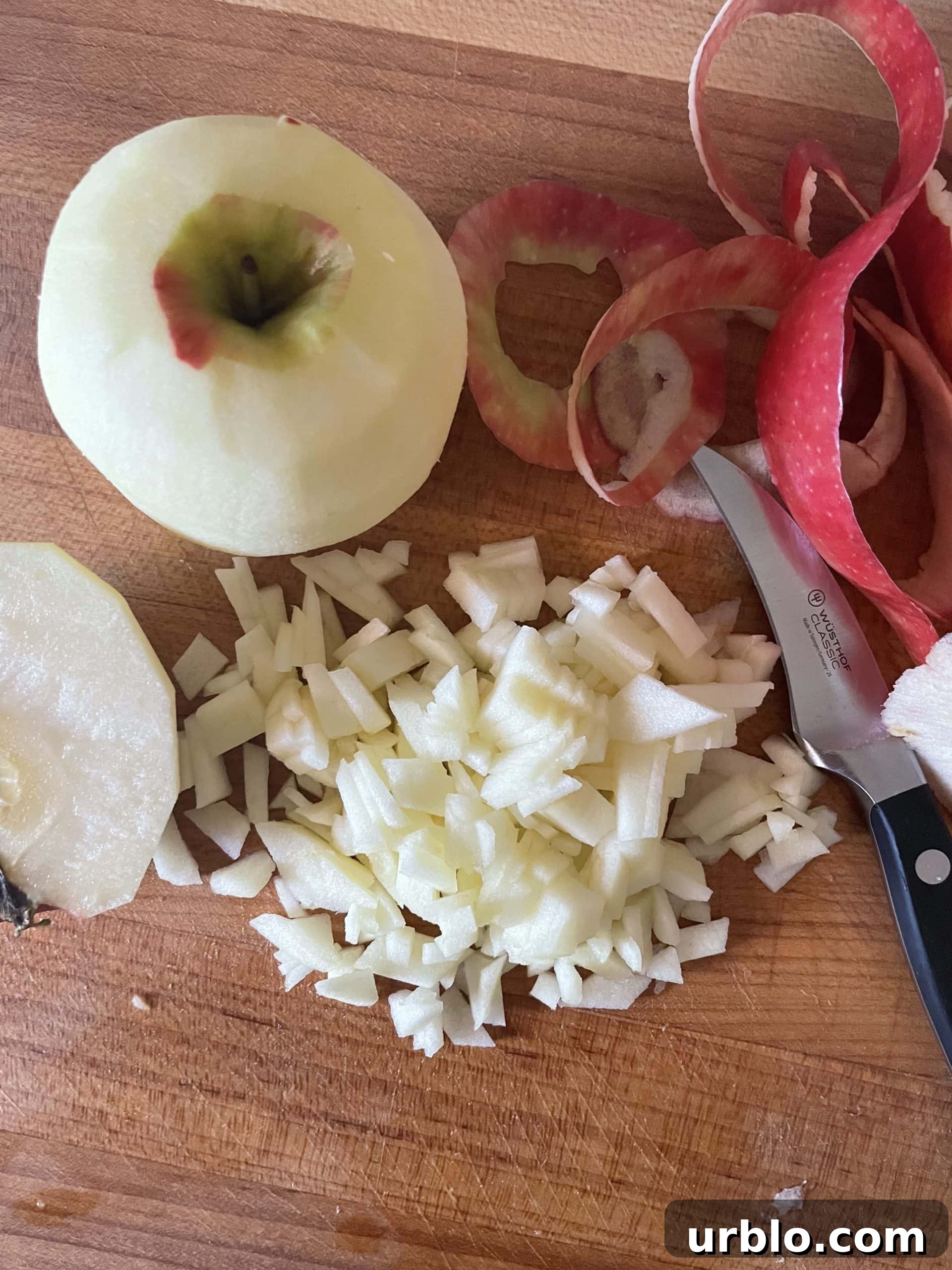Apple filling ready