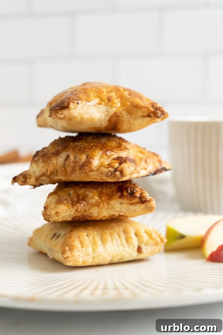 Easy German Apple Turnovers (Apfeltaschen)