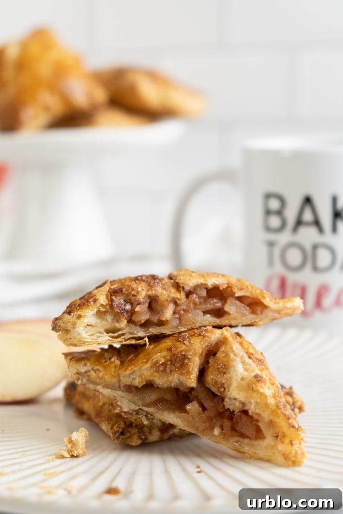 Turnovers on cooling rack