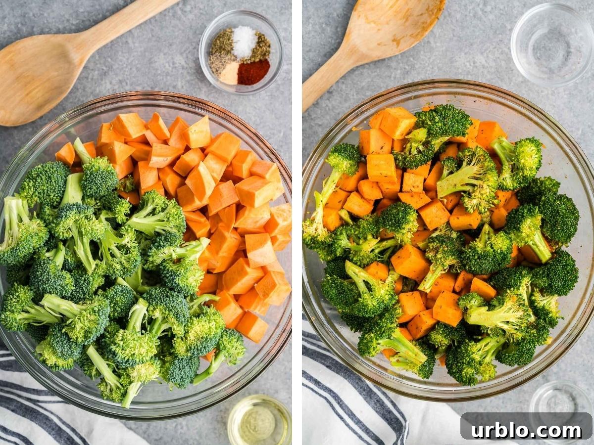 overhead shot of veggies in a bowl