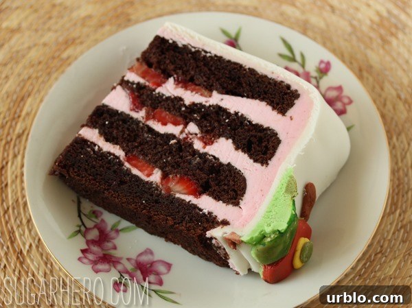 Very Hungry Caterpillar Cake | SugarHero.com Very Hungry Caterpillar Cake | SugarHero.com