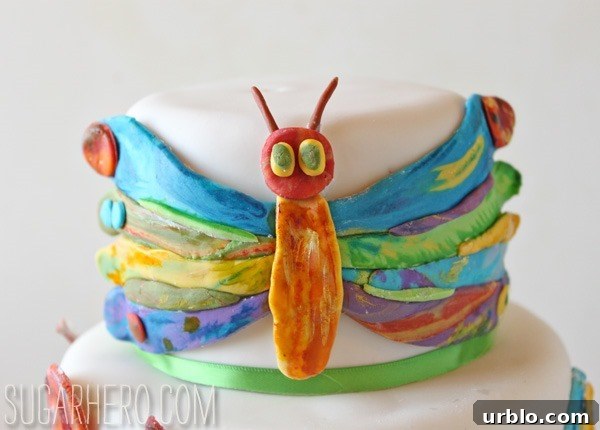 Very Hungry Caterpillar Cake | SugarHero.com Very Hungry Caterpillar Cake | SugarHero.com