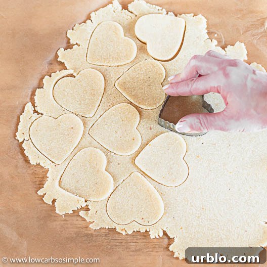 Cutting out Heart Shapes | Low-Carb, So Simple