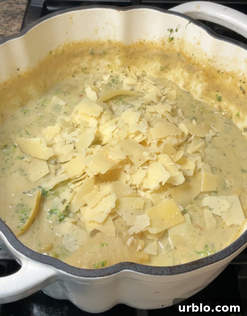Creamy White Chicken Lasagna Soup Recipe for Cozy Weeknights 9 White Chicken Lasagna Soup