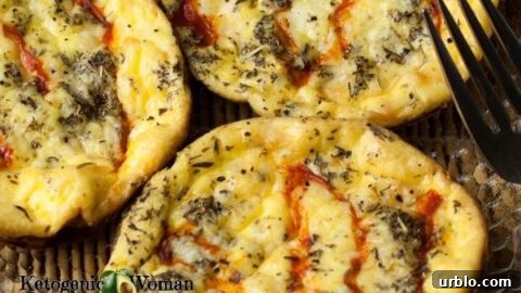 Egg Fast Mini Pizzas
