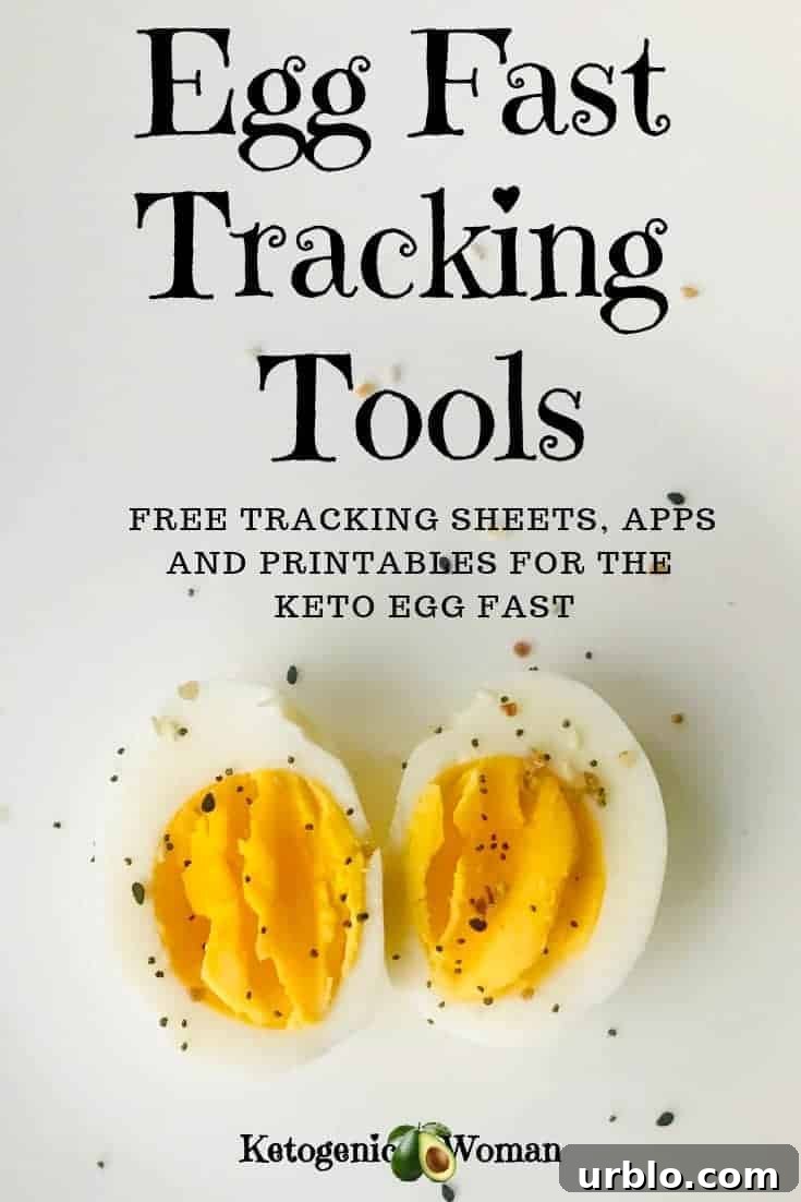 All your free Egg Fast tracking apps, grocery list and menu planning printables in one place!