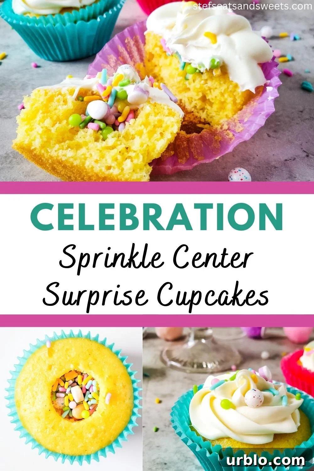 Celebration Sprinkle Surprise Center Cupcakes Celebration Sprinkle Surprise Center Cupcakes