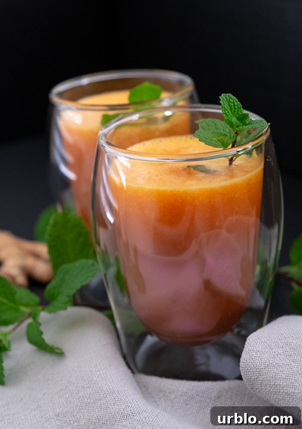 immune boosting turmeric ginger tonic