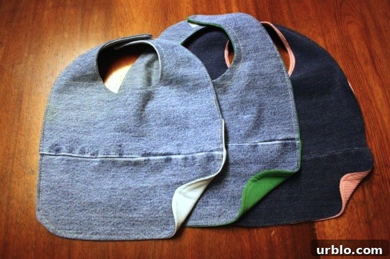 3 homemade denim bibs for toddlers 3 homemade denim bibs for toddlers