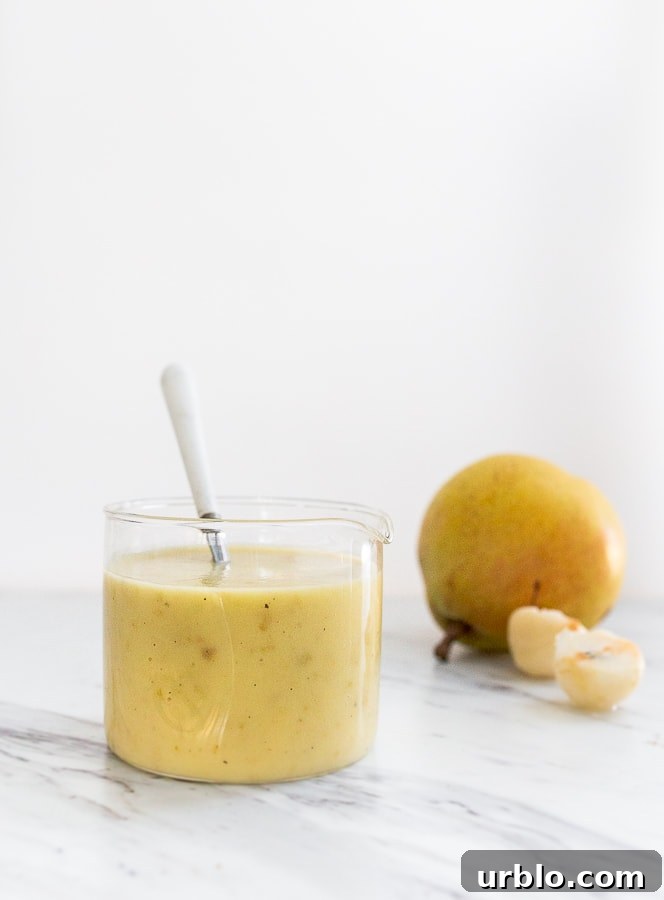 pear vinaigrette recipe