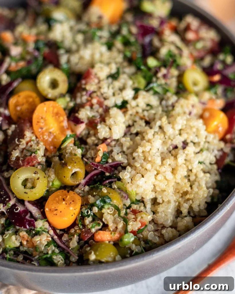 EIImage easy Kale and Quinoa Salad