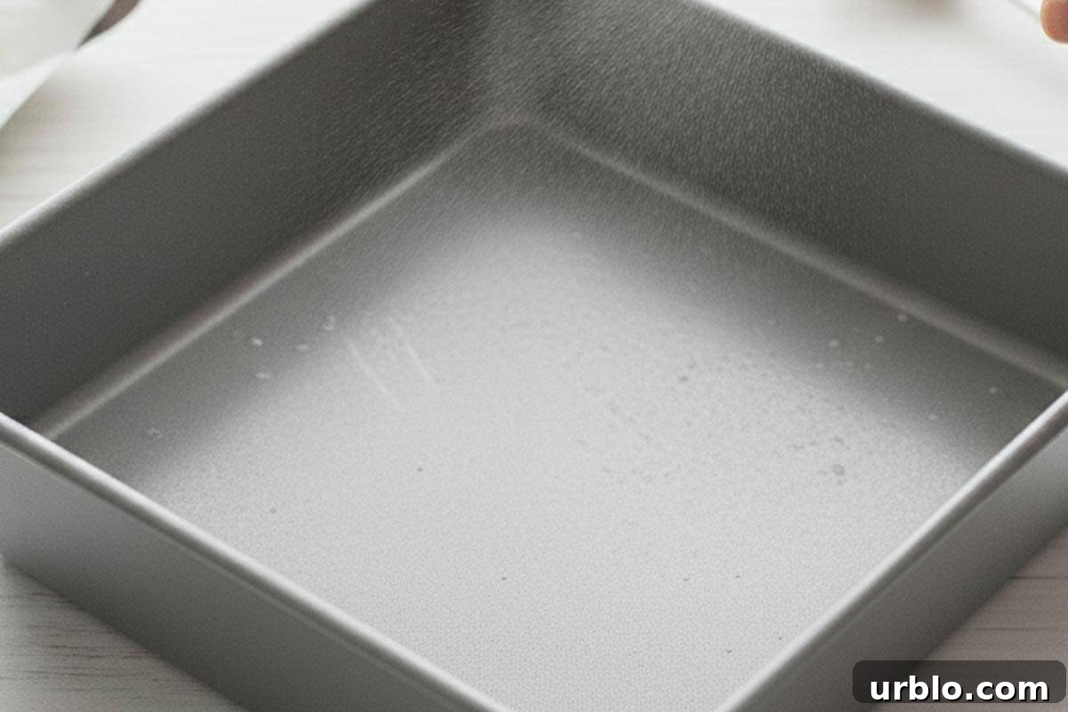 Lightly greased an 8×8 inch baking tray with cooking oil spray.