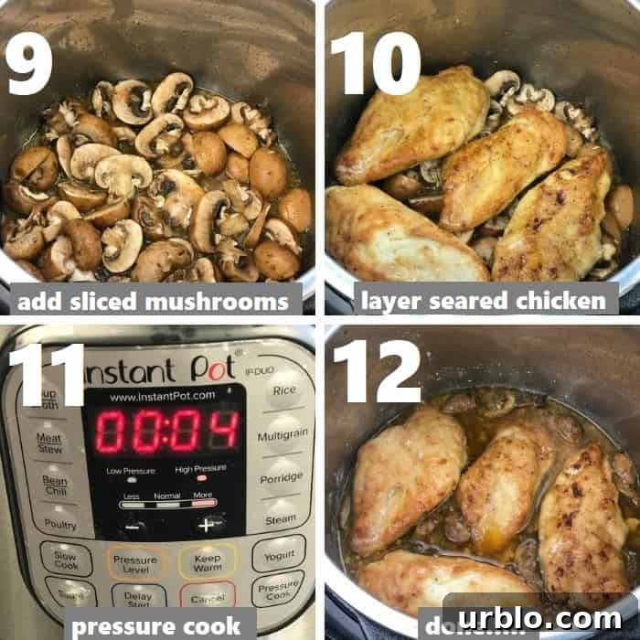pressure cooking chicken cutlets