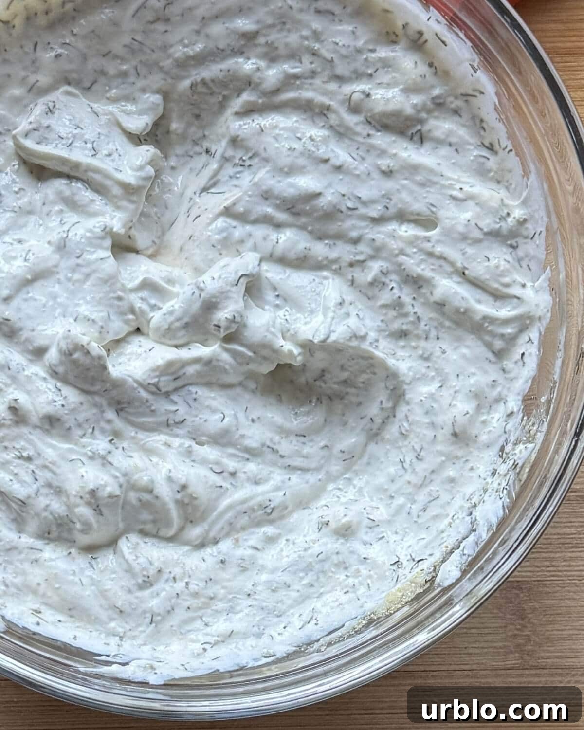 Quick 5-Minute Creamy Dill Dip Recipe for Parties and Snacks 8 Creamy herb dip in a bowl.
