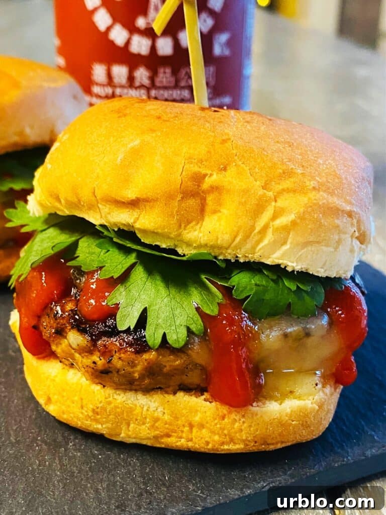 Blackstone Garlic Sriracha Chicken Sliders