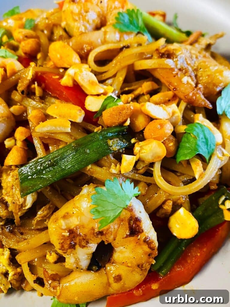 Easy Blackstone Shrimp Pad Thai