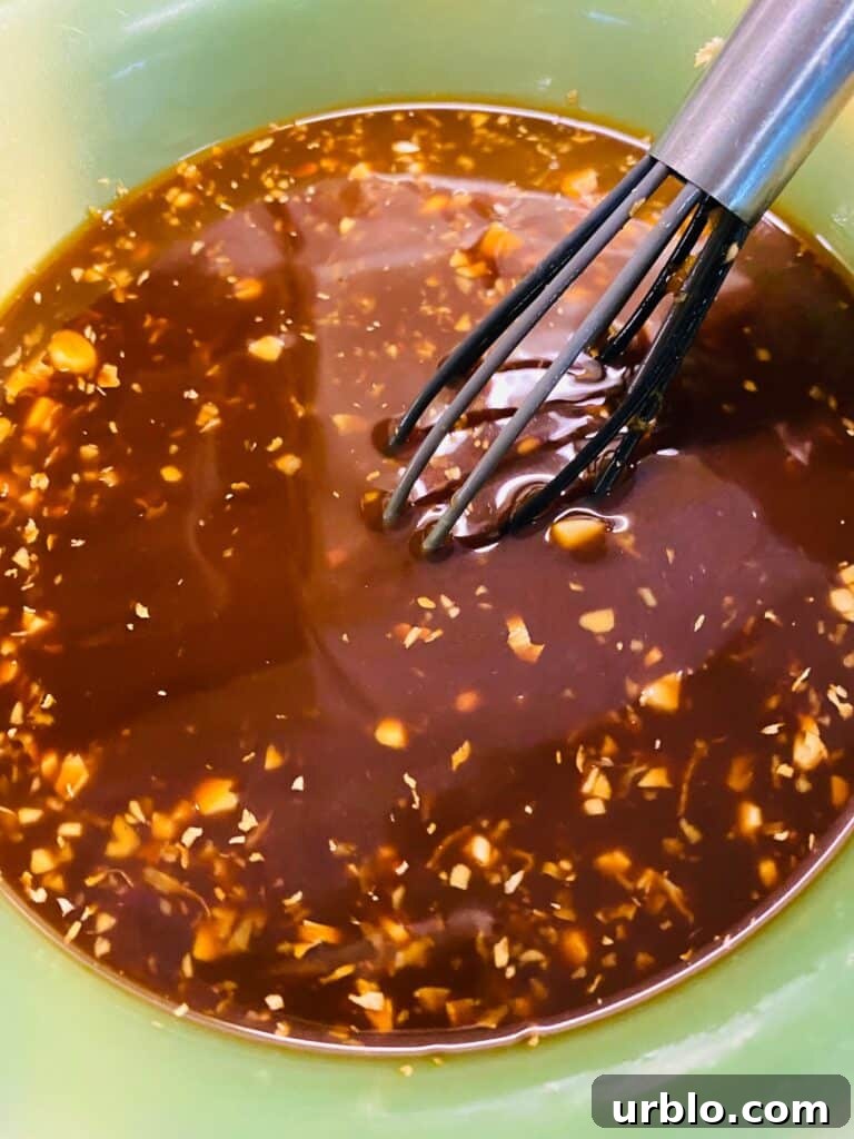 stir fry sauce in a bowl