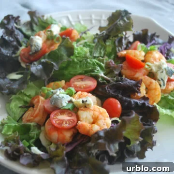 a plate of Buffalo shrimp lettuce wraps