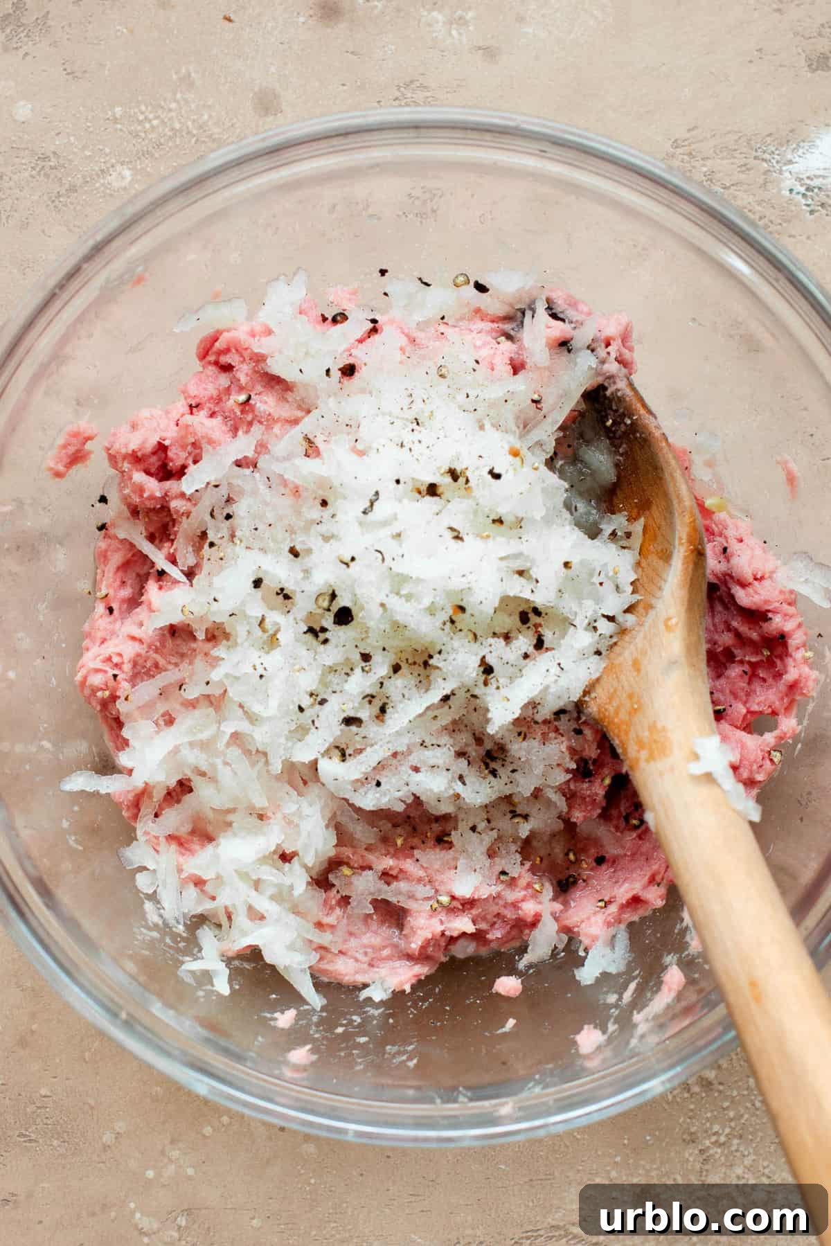 Juicy Turkey Burger Recipe with Simple Ingredients and Tips 4 grated onion on turkey burger