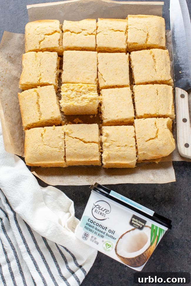 Vegan Cornbread from thelittlekitchen.net