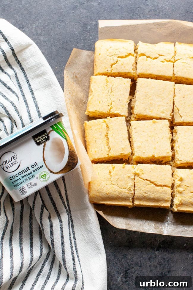Vegan Cornbread from thelittlekitchen.net