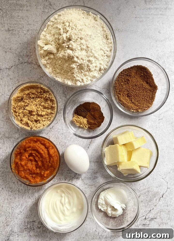 cinnamon swirl pumpkin scones ingredients