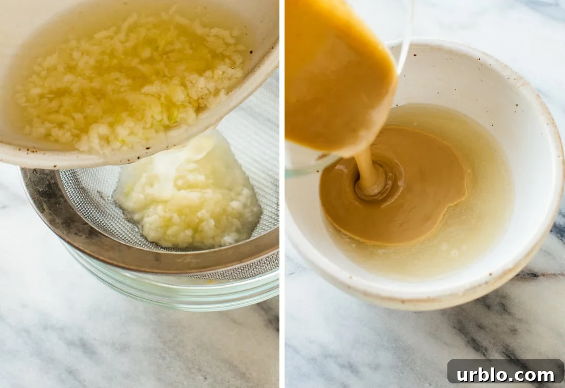 how to make tahini sauce