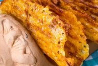 Crispy Cheese Taco Shells on a Blackstone Griddle Grill