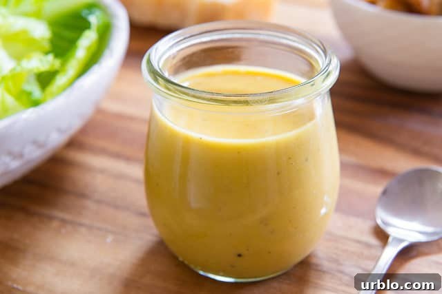 Caesar Salad Dressing - In Small Weck Jar Freshly Made