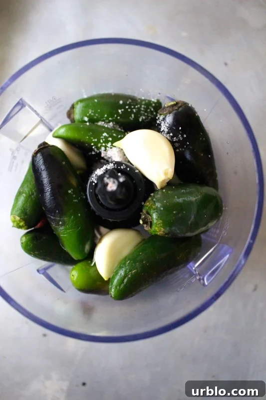 Fermented Jalapeño Garlic Hot Sauce