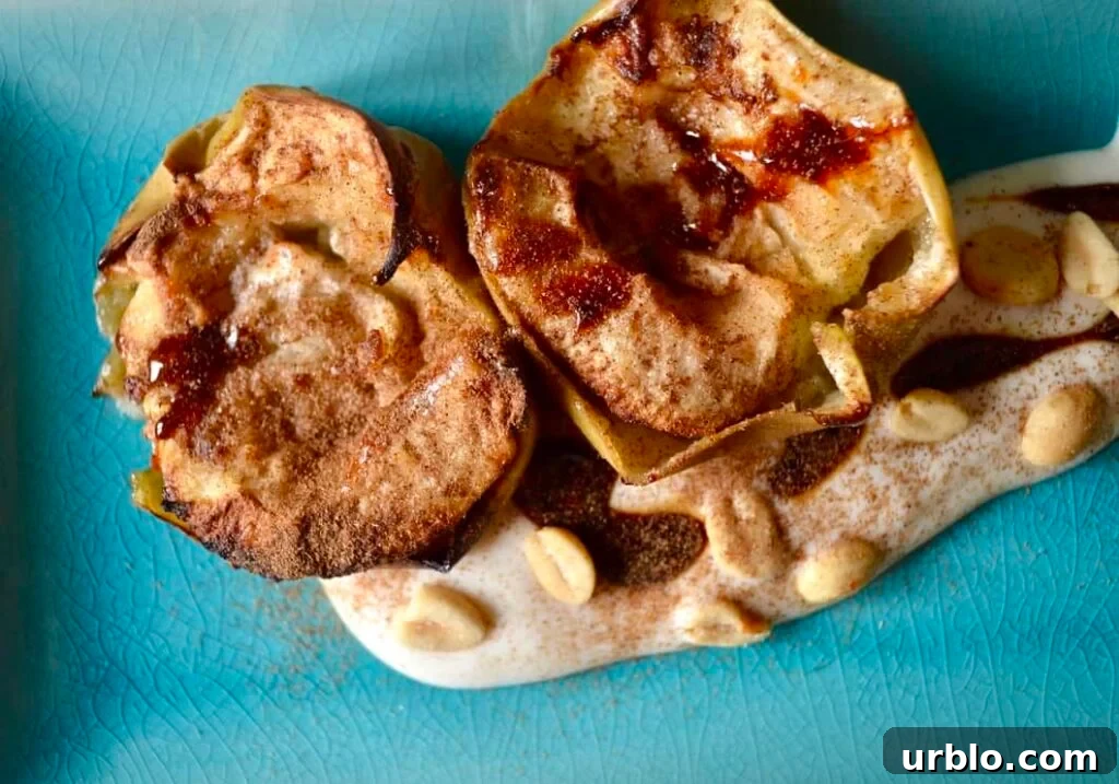maple baked apples