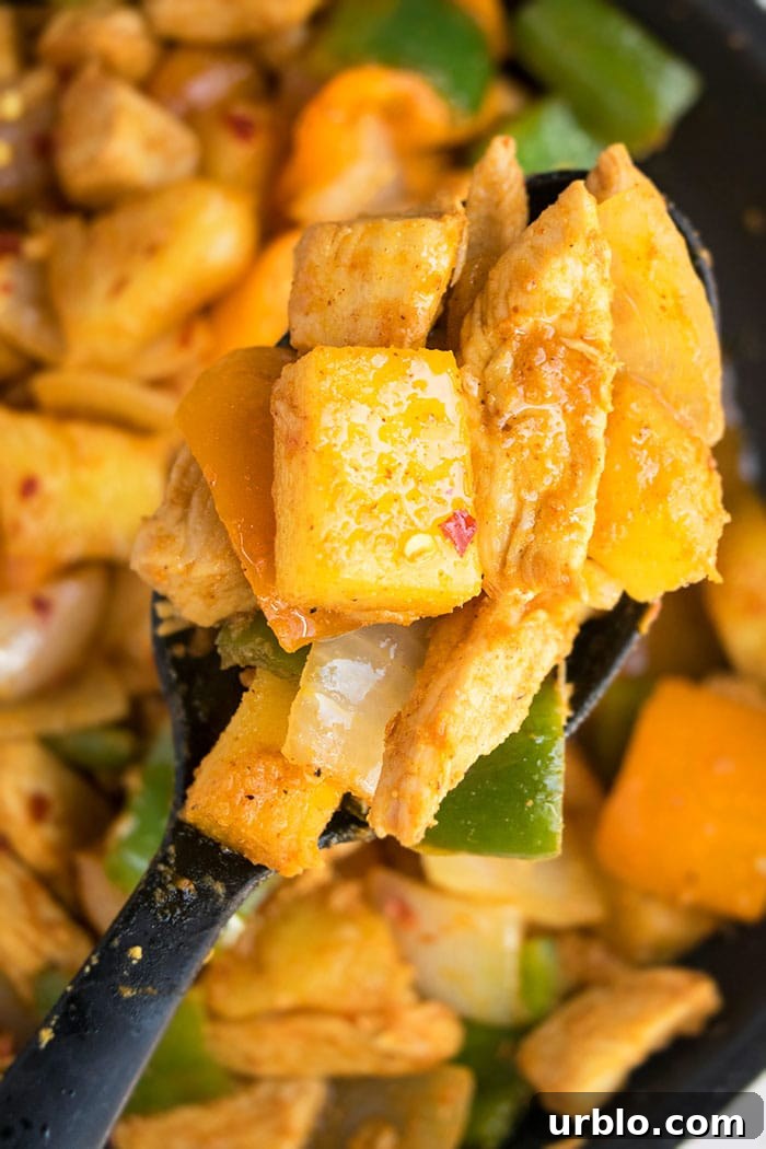 Pineapple Chicken Stir Fry Recipe