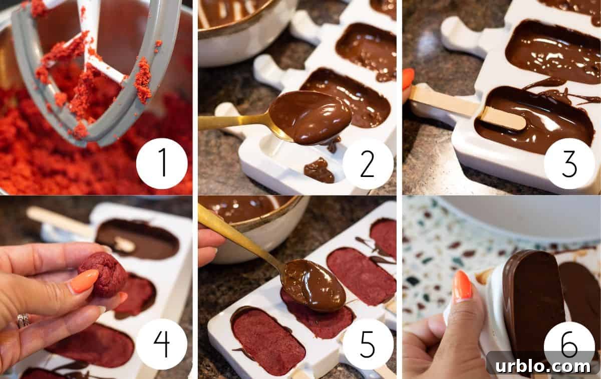 Cakesicles Step-by-Step Instructions
