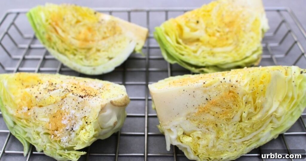 Seasoned Smoked Cabbage