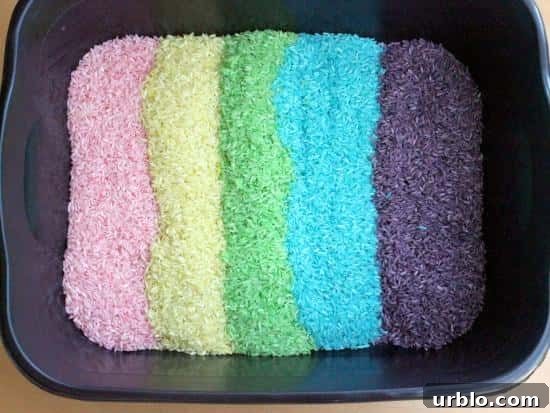 Kool Aid Dyed Rice | 25+ Cool Ways to Use Kool-Aid