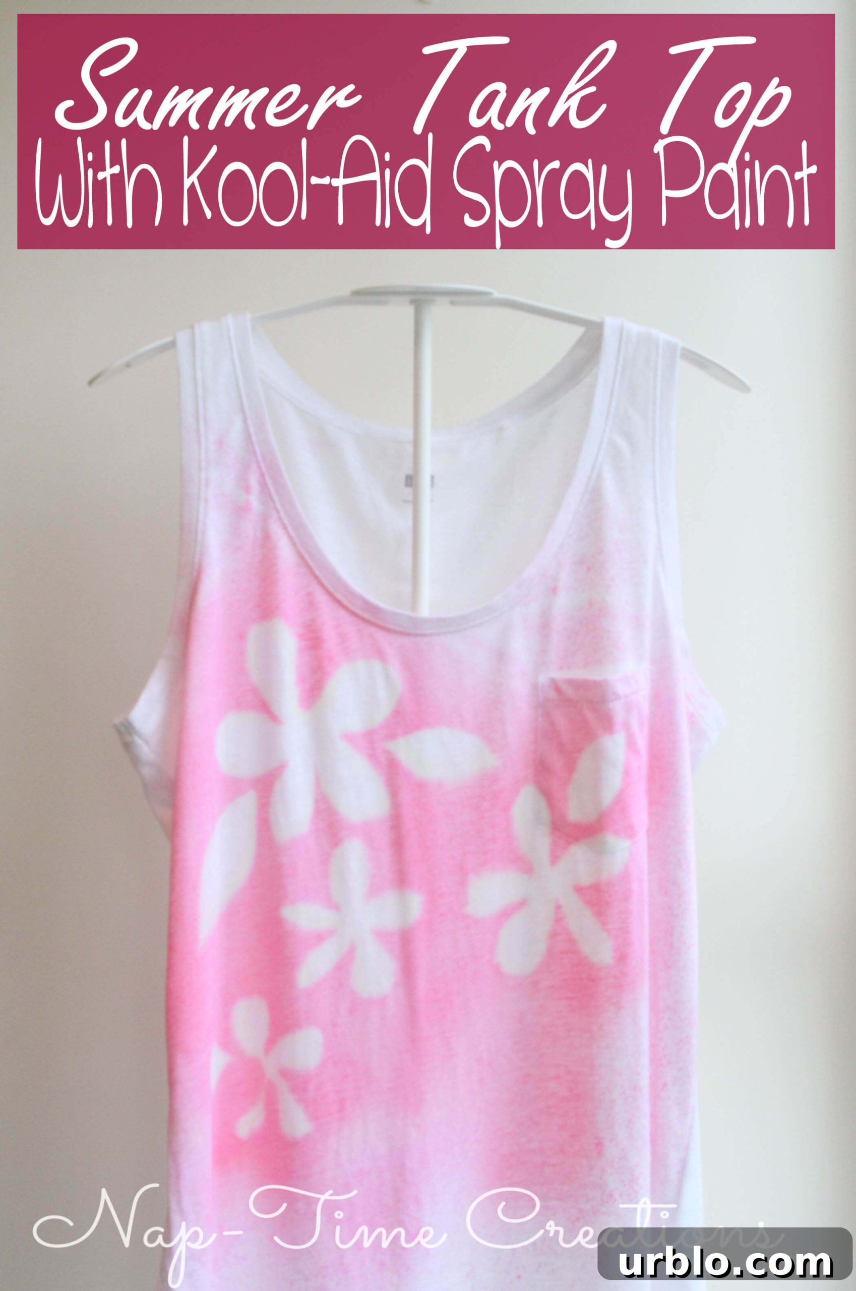 Kool Aid Spray Paint | 25+ cool ways to use Kool Aid