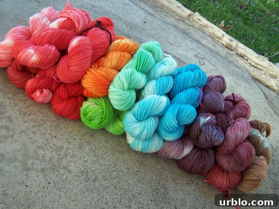 Kool Aid Dyed Yarn | 25+ cool ways to use Kool Aid