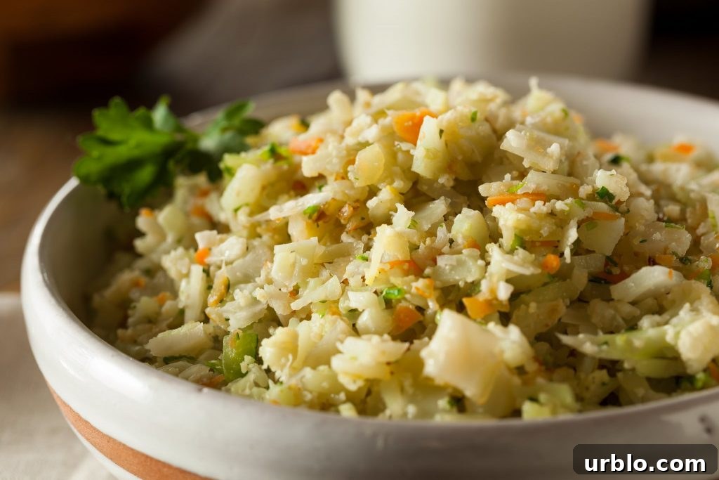 turkey herb stuffing style riced cauliflower recipe