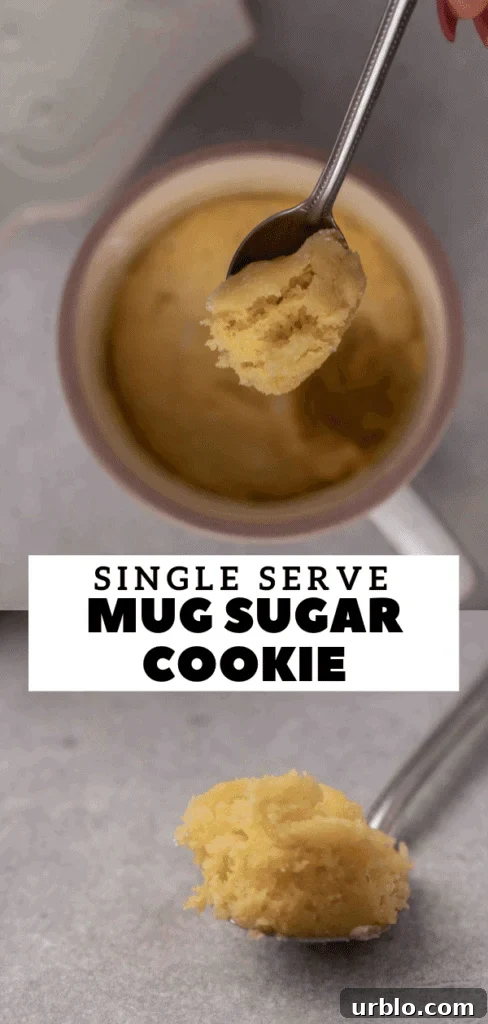 Ultra-Soft Sugar Cookie in a Mug: Quick Single-Serve Recipe 16 sugar cookie mug cake