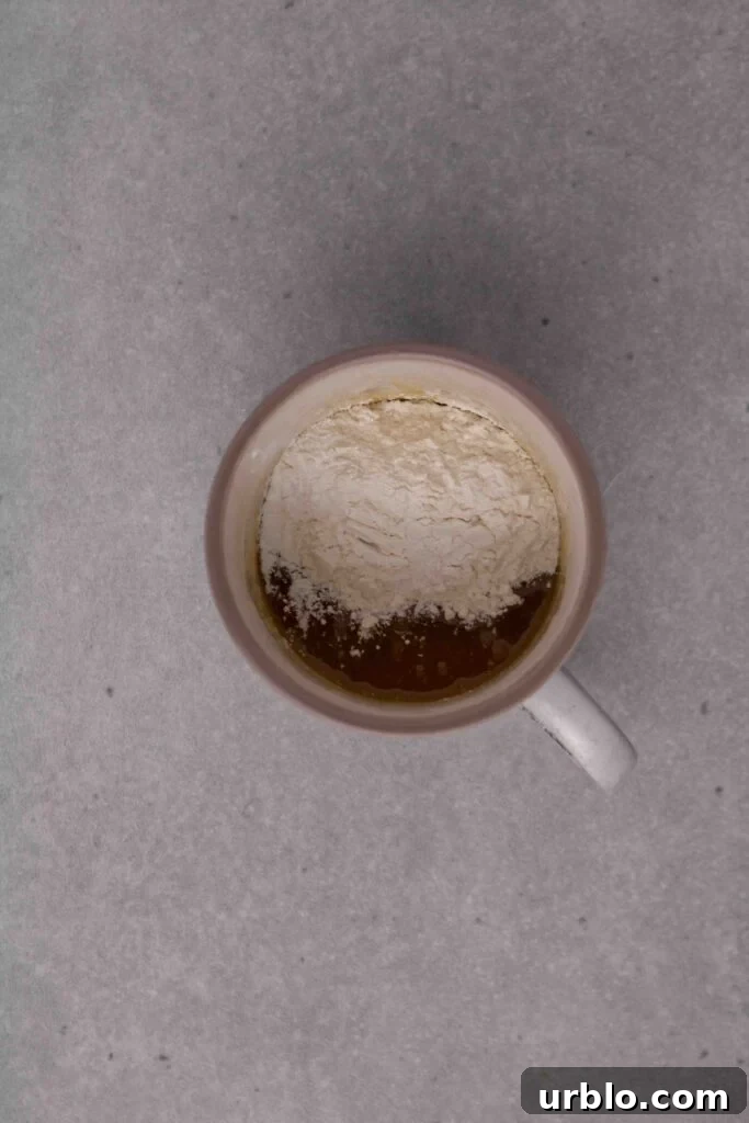 Ultra-Soft Sugar Cookie in a Mug: Quick Single-Serve Recipe 9 How to make a sugar cookie in a mug