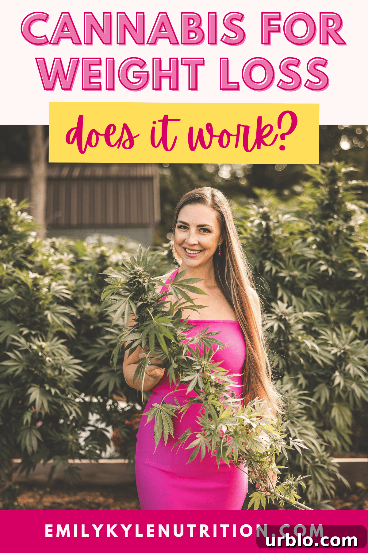 A graphic titled cannabis for weight loss, does it work?