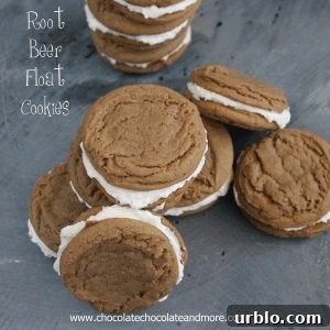 Root Beer Float Cookies-Bring back memories from childhood in a cookie!