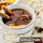 hot spiced fall cocktail