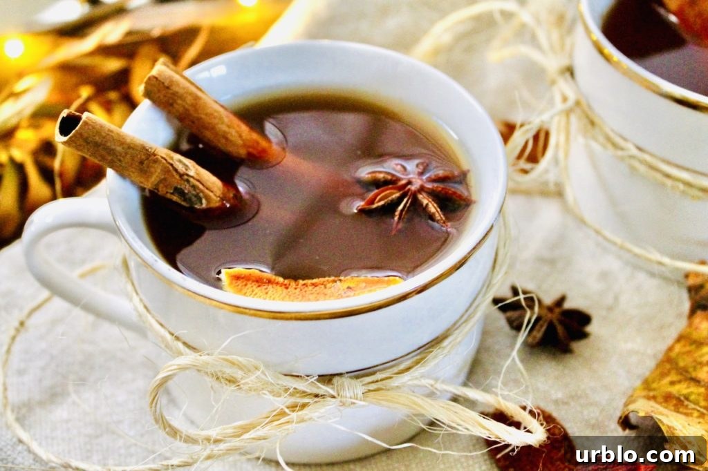fall cocktail with rum