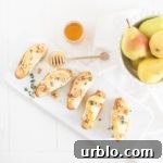 Pear and Brie Crostini with a dairy free option - the perfect easy holiday appetizer!